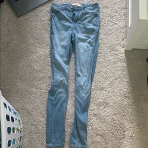 Light Blue Hollister Jeans, Size 1 Regular